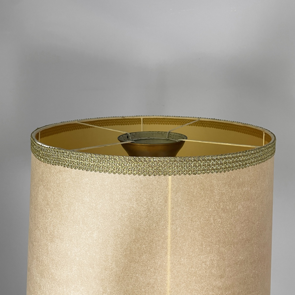 Lampada da terra in legno, 1940 ca.