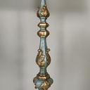 Lampada da terra in legno, 1940 ca.