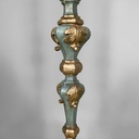 Lampada da terra in legno, 1940 ca.