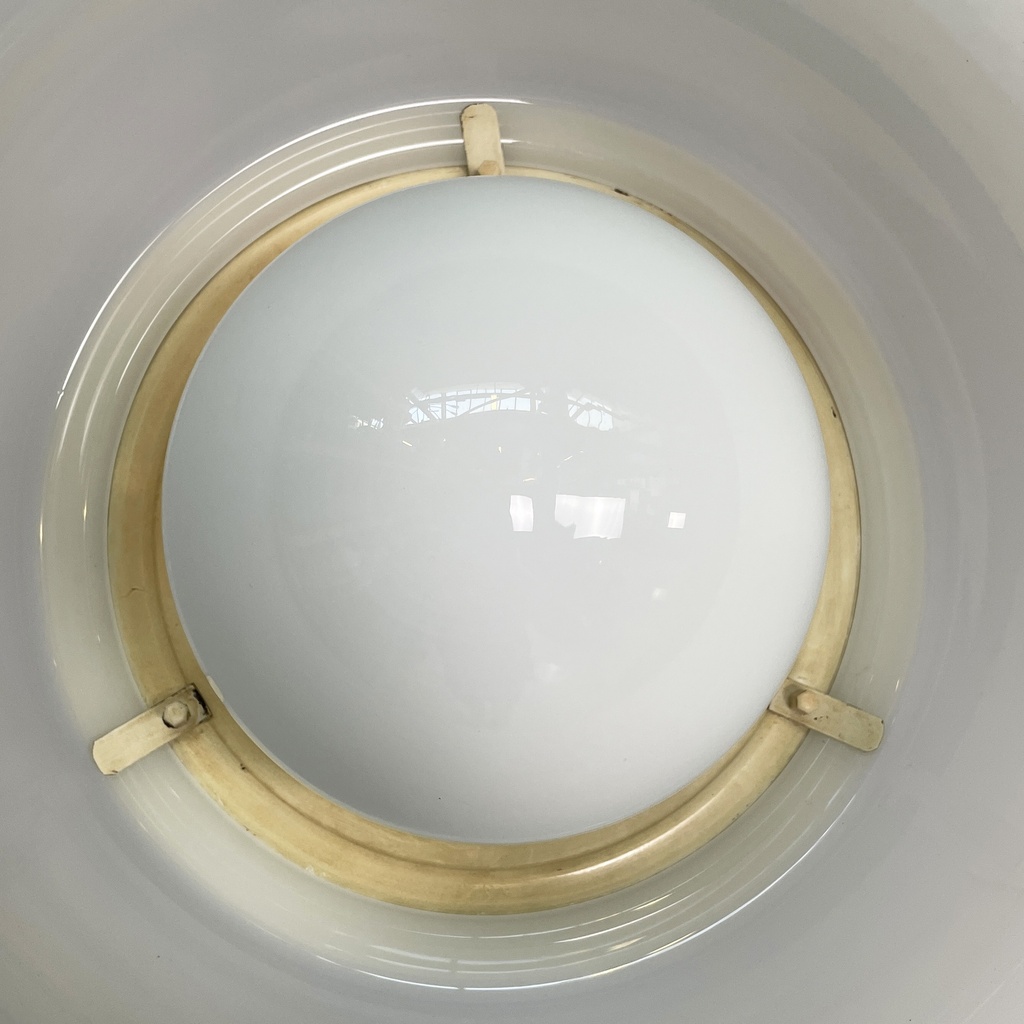 Plafoniera Omega di Vico Magistretti per Artemide, 1970 ca.  