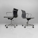 Sedie da ufficio EA108 di Charles e Ray Eames per ICF, 1970 ca.