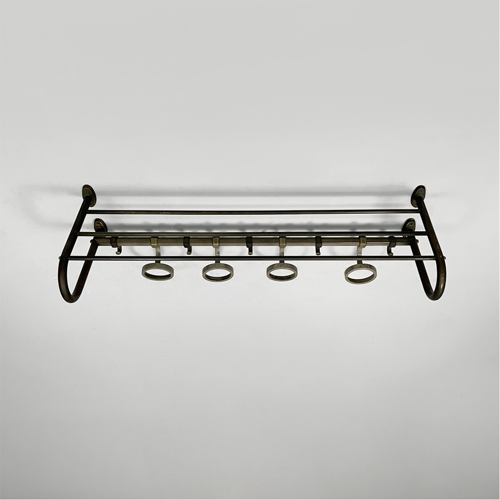 Appendiabiti da parete in metallo, 1930 ca.