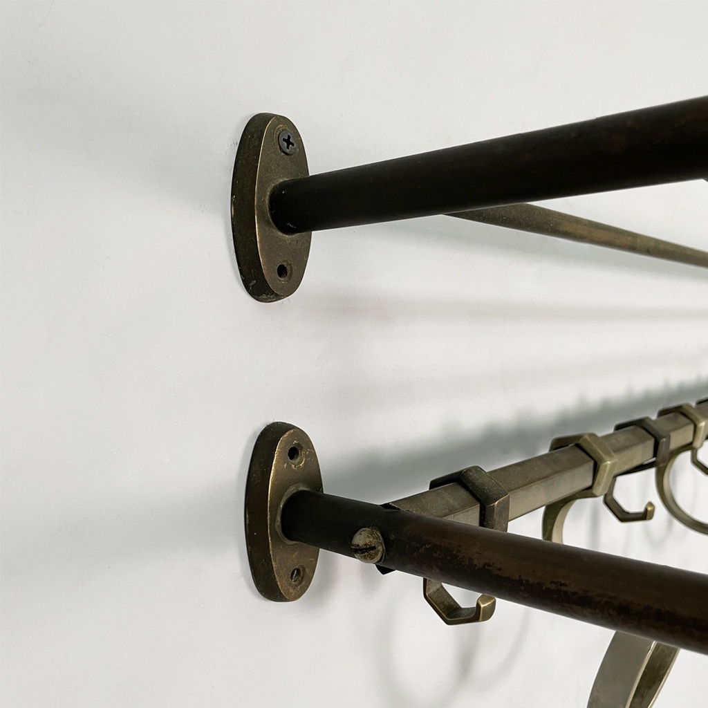 Appendiabiti da parete in metallo, 1930 ca.