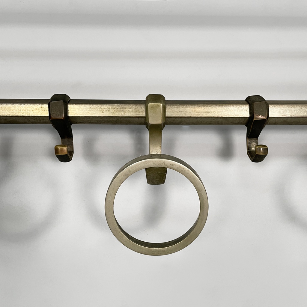 Appendiabiti da parete in metallo, 1930 ca.