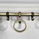 Appendiabiti da parete in metallo, 1930 ca.