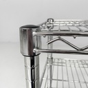 Carrello in acciaio, 2000 ca.