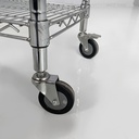 Carrello in acciaio, 2000 ca.