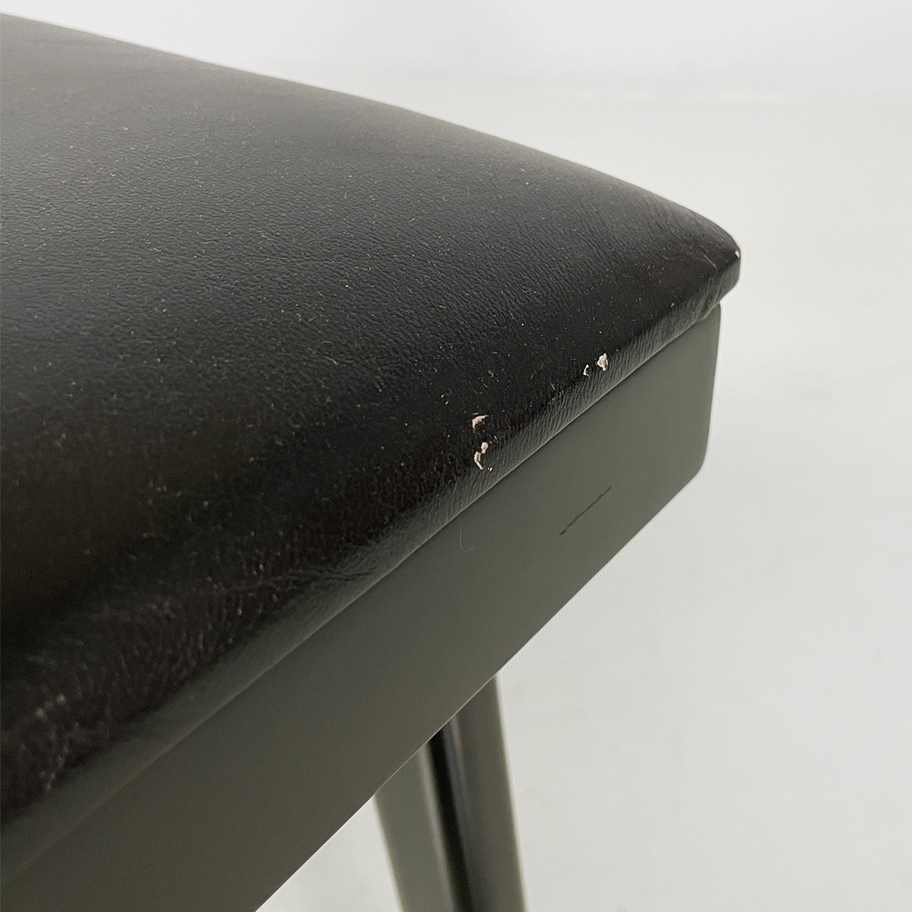 Sedie in legno e ottone di Pierre Cardin, 1980 ca.