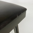 Sedie in legno e ottone di Pierre Cardin, 1980 ca.