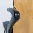 Sedie in legno e ottone di Pierre Cardin, 1980 ca.