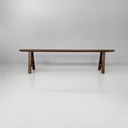 Panca in legno massello, 1930s