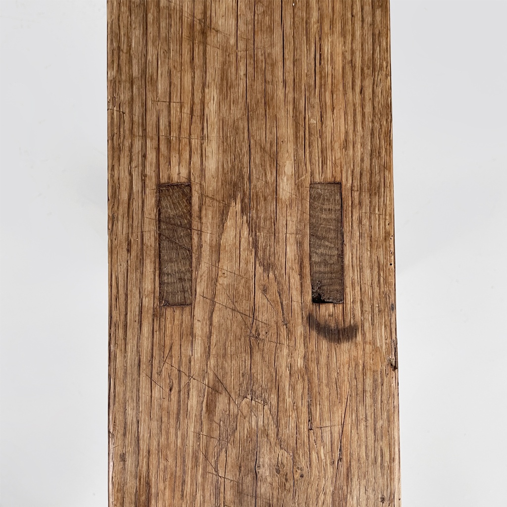 Panca in legno massello, 1930s