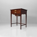 Consolle con specchio in legno, 1930 ca.