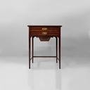 Consolle con specchio in legno, 1930 ca.