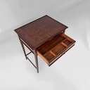 Consolle con specchio in legno, 1930 ca.