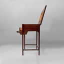 Consolle con specchio in legno, 1930 ca.