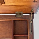 Consolle con specchio in legno, 1930 ca.