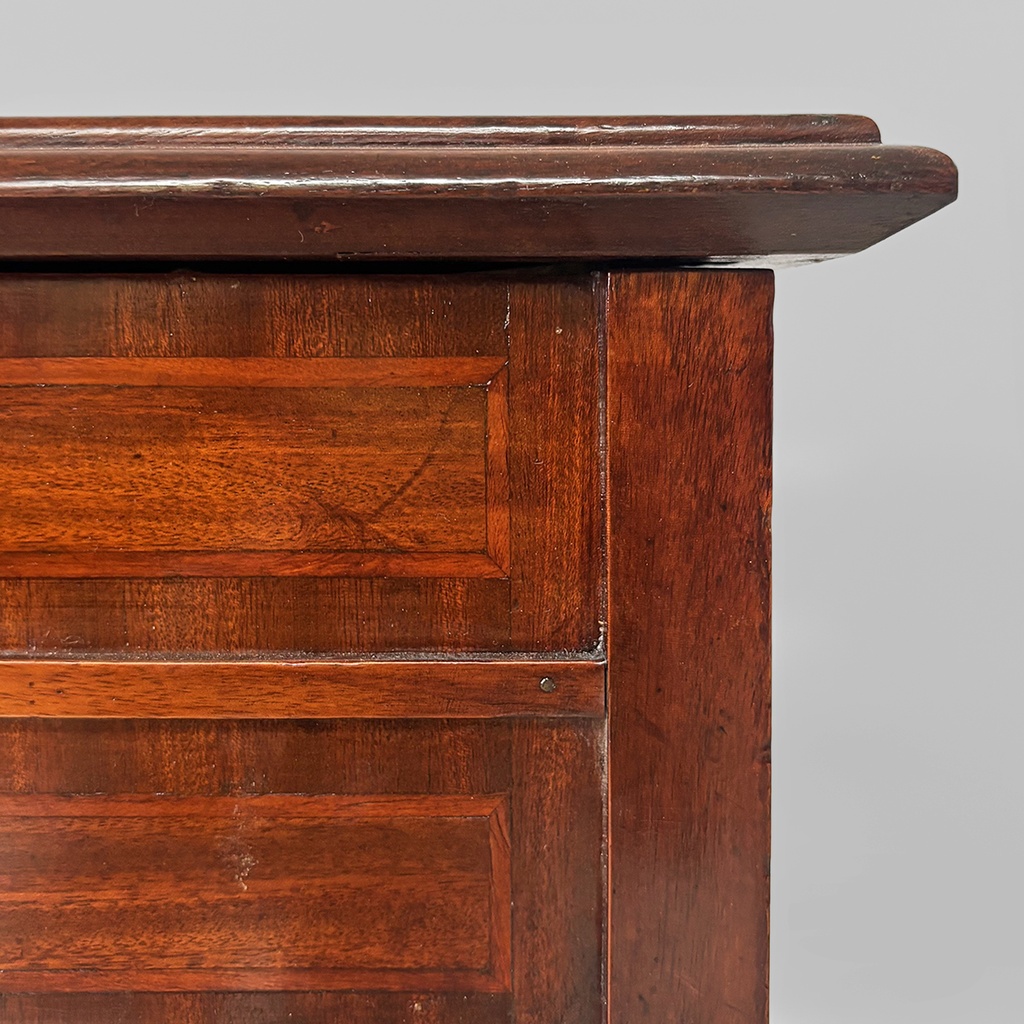 Consolle con specchio in legno, 1930 ca.