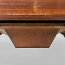 Consolle con specchio in legno, 1930 ca.