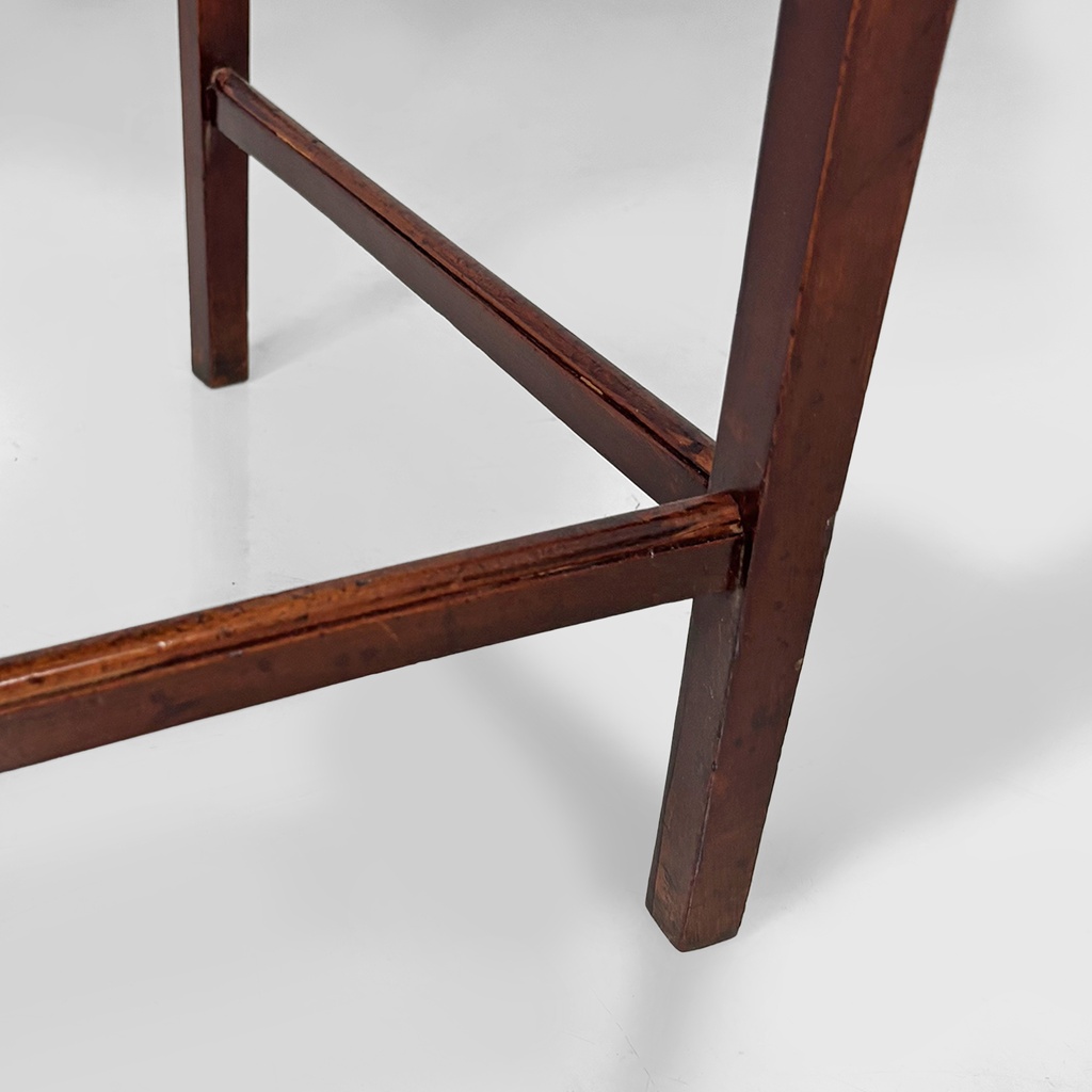 Consolle con specchio in legno, 1930 ca.