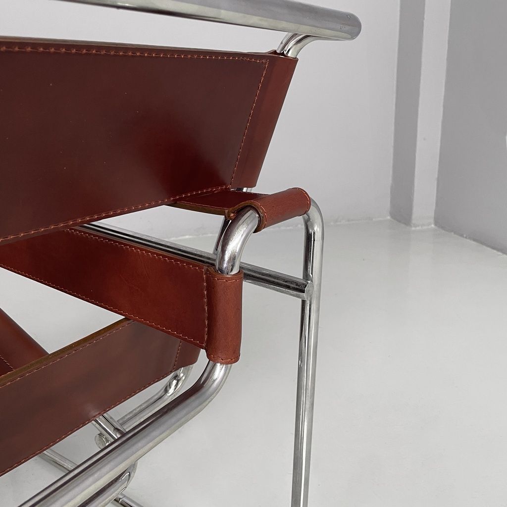 Poltrone Wassily di Marcel Breuer per Gavina, 1960 ca.