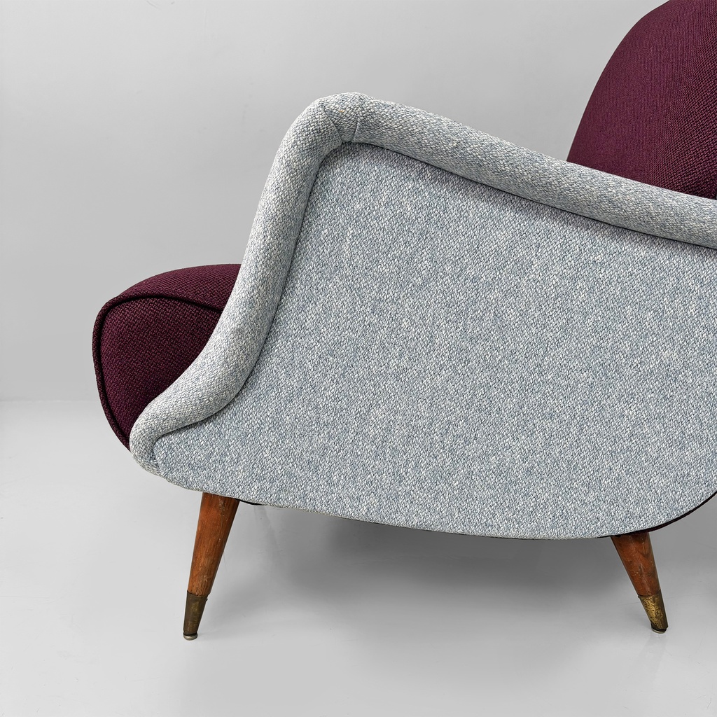 Poltrone mod. 802 di Carlo De Carli per Cassina, 1950 ca.
