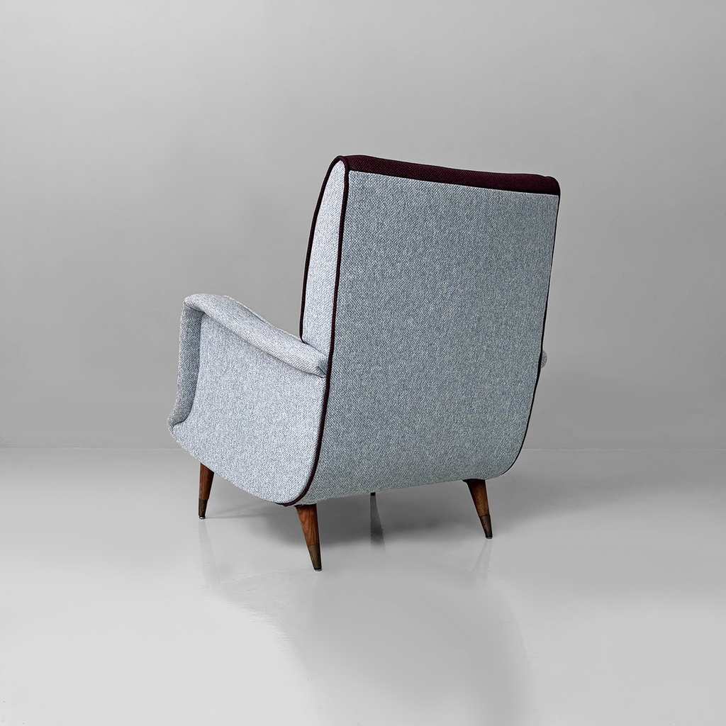 Poltrone mod. 802 di Carlo De Carli per Cassina, 1950 ca.
