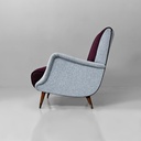 Poltrone mod. 802 di Carlo De Carli per Cassina, 1950 ca.