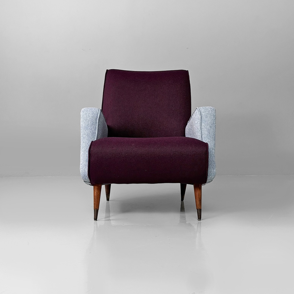 Poltrone mod. 802 di Carlo De Carli per Cassina, 1950 ca.