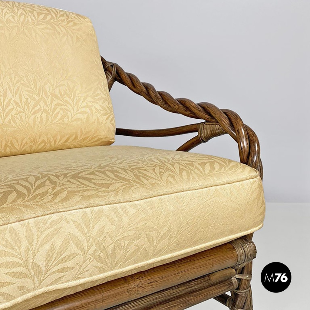 Divano di McGuire Company San Francisco, 1970 ca.