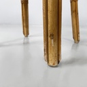 Sgabello in rattan, 1960 ca.