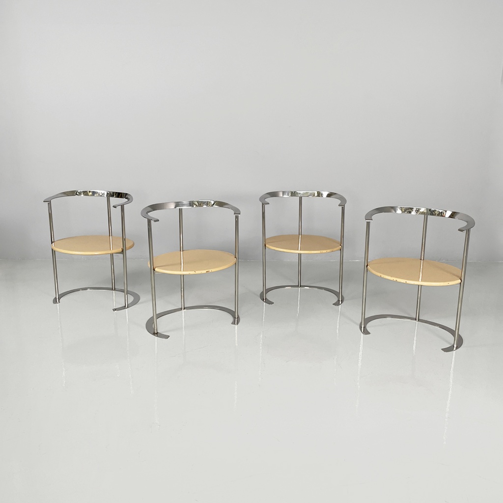 Sedie P4 Catilina di Luigi Caccia Dominioni per Azucena, 1958