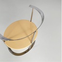 Sedie P4 Catilina di Luigi Caccia Dominioni per Azucena, 1958