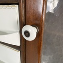 Credenza in legno, marmo e ceramica, 1930 ca.