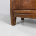 Credenza in legno, marmo e ceramica, 1930 ca.