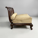 Poltrone in legno e tessuto, 1930 ca.