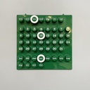 Calendario infinito verde da parete di Giorgio Della Beffa per Ring A Date, 2000 ca. 