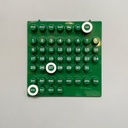 Calendario infinito verde da parete di Giorgio Della Beffa per Ring A Date, 2000 ca. 