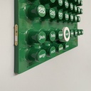 Calendario infinito verde da parete di Giorgio Della Beffa per Ring A Date, 2000 ca. 