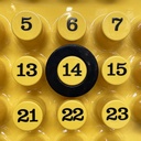 Calendario infinito giallo da parete di Giorgio Della Beffa per Ring A Date, 2000 ca. 