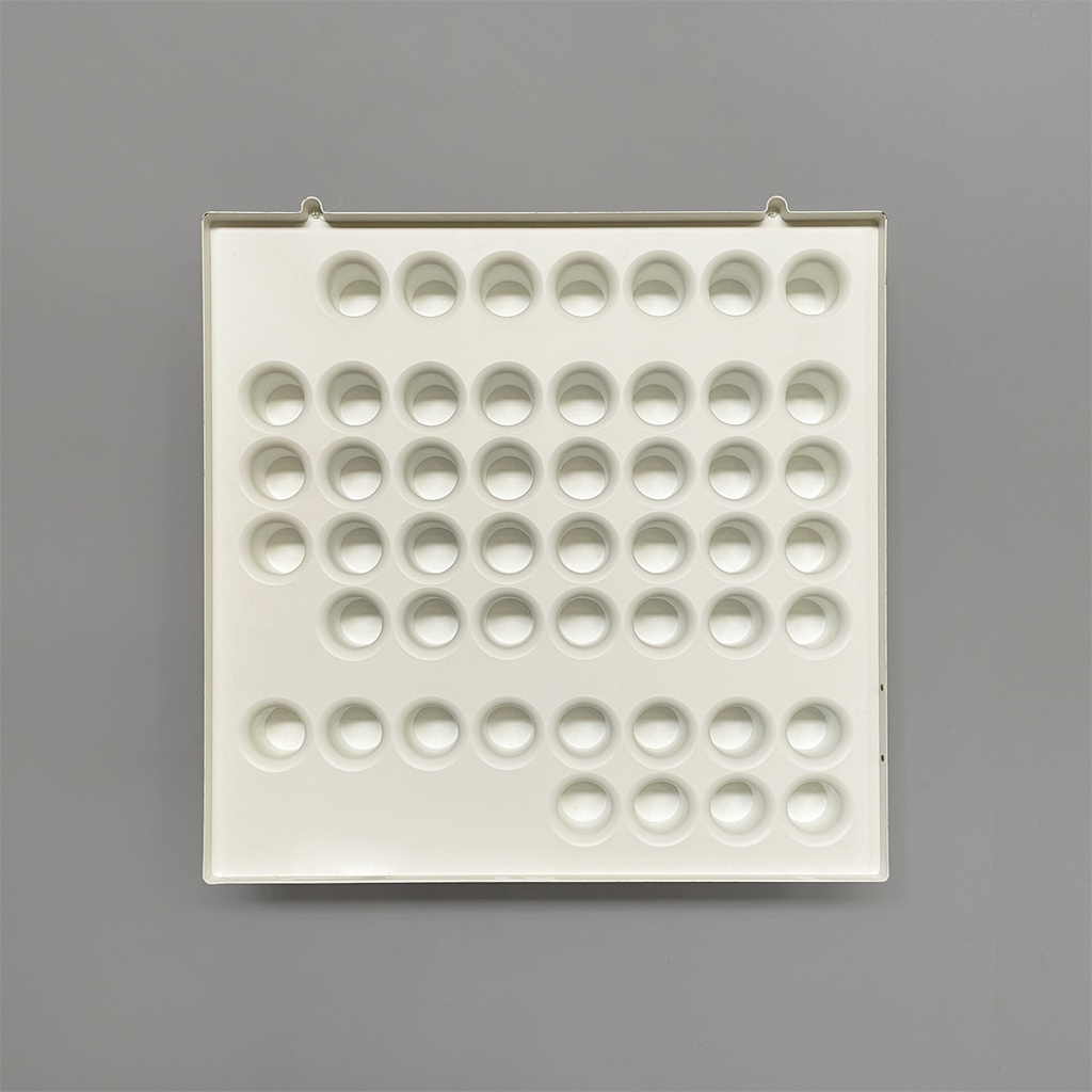 Calendario infinito bianco da parete di Giorgio Della Beffa per Ring A Date, 2000 ca. 