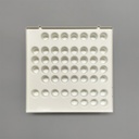 Calendario infinito bianco da parete di Giorgio Della Beffa per Ring A Date, 2000 ca. 