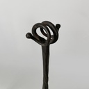 Fermaporta in ferro battuto, 1930  ca.