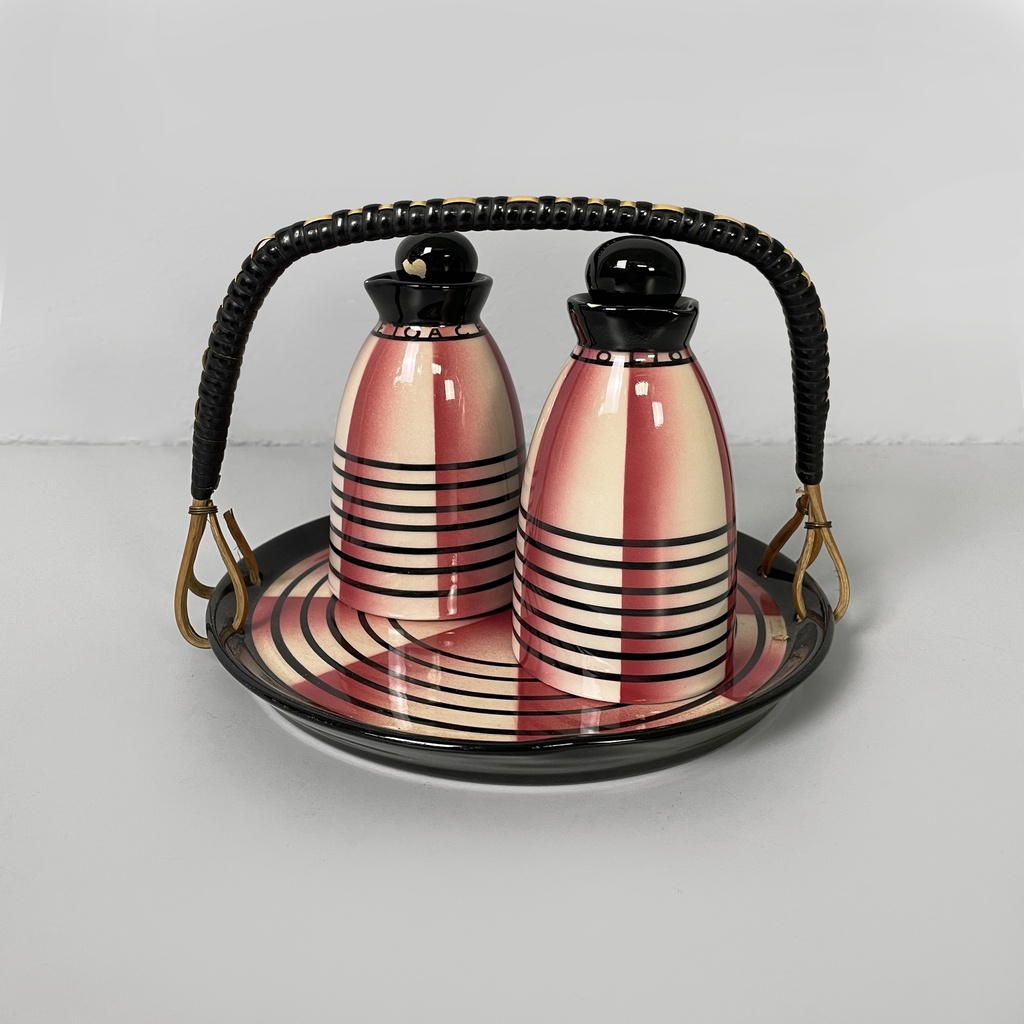 Servizio olio e aceto di Rometti Umbertide, 1950 ca.