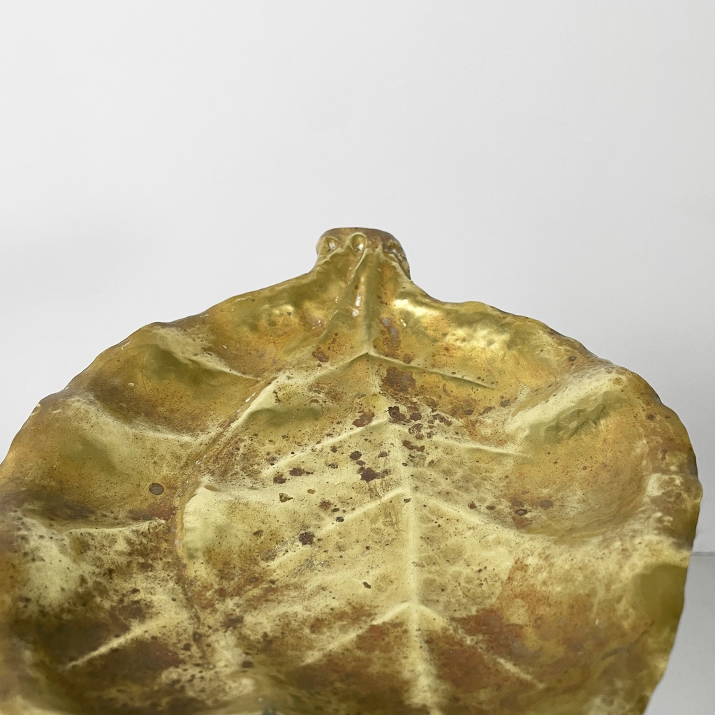 Posaceneri in ottone e marmo, 1950 ca.