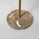 Posaceneri in ottone e marmo, 1950 ca.