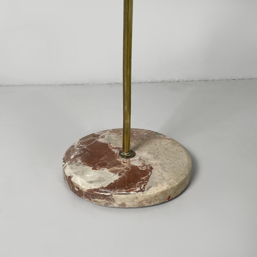 Posaceneri in ottone e marmo, 1950 ca.