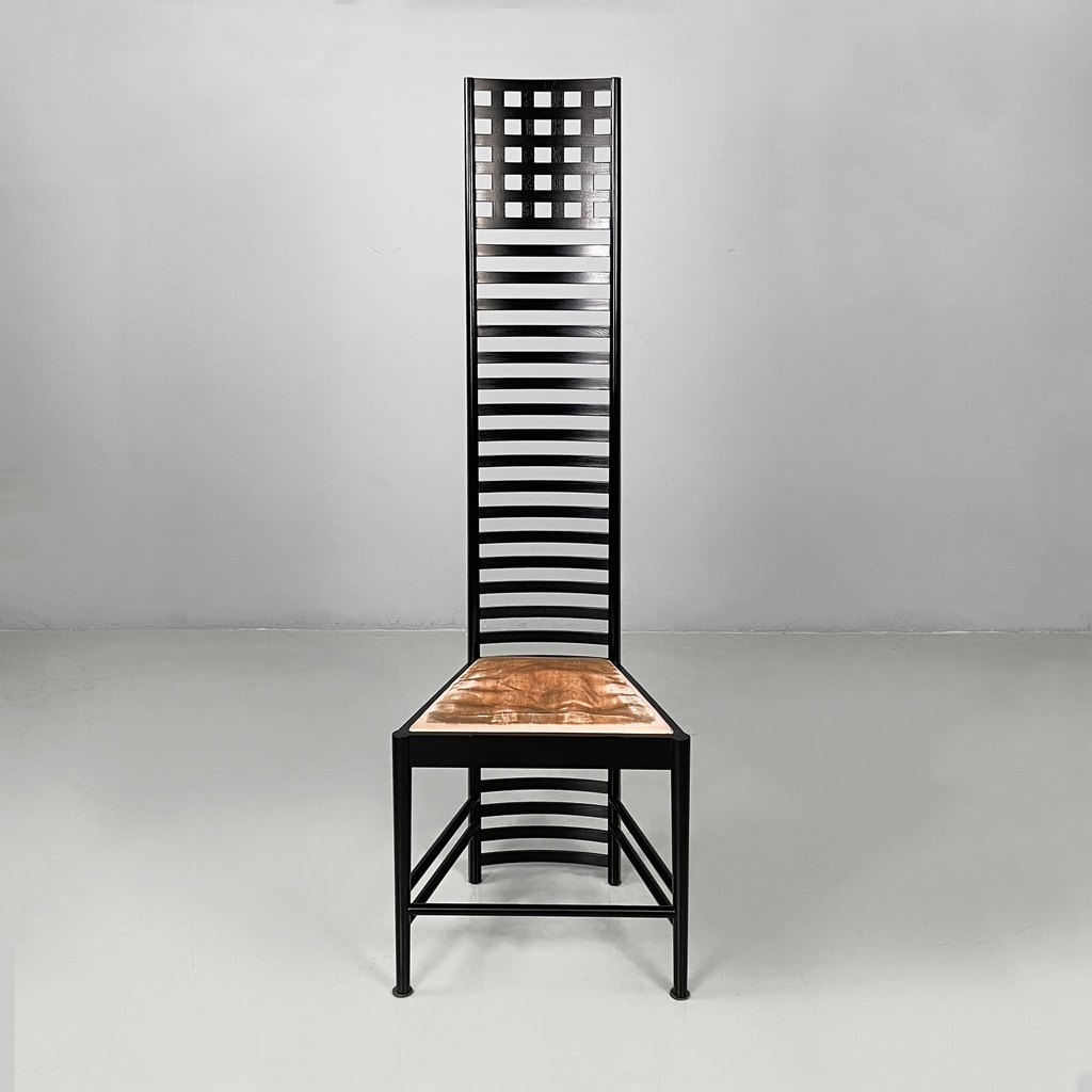 Sedie Hill House di Charles Rennie Mackintosh per Cassina, 1980 ca.