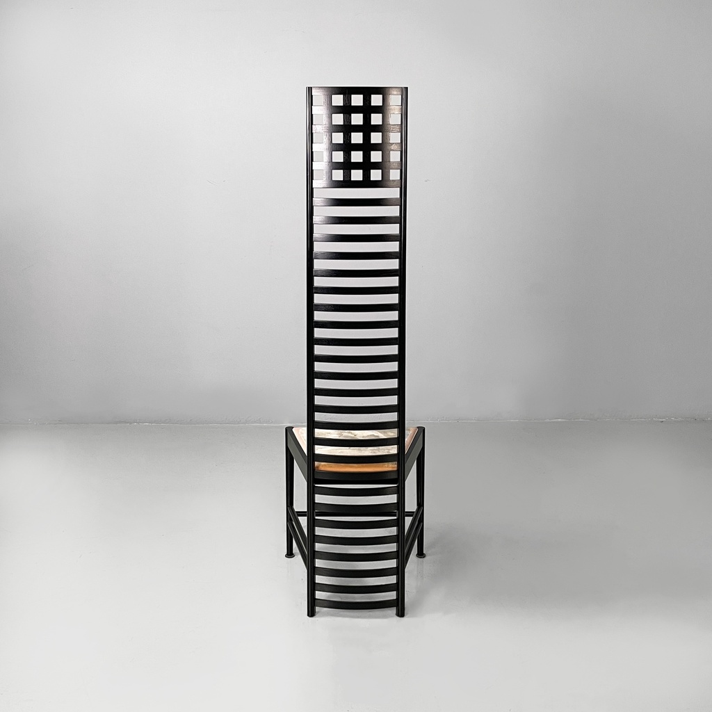 Sedie Hill House di Charles Rennie Mackintosh per Cassina, 1980 ca.