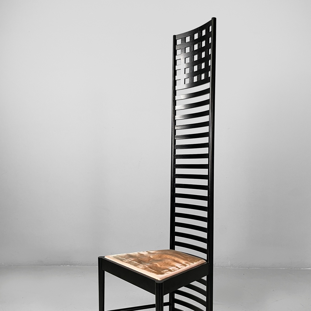 Sedie Hill House di Charles Rennie Mackintosh per Cassina, 1980 ca.